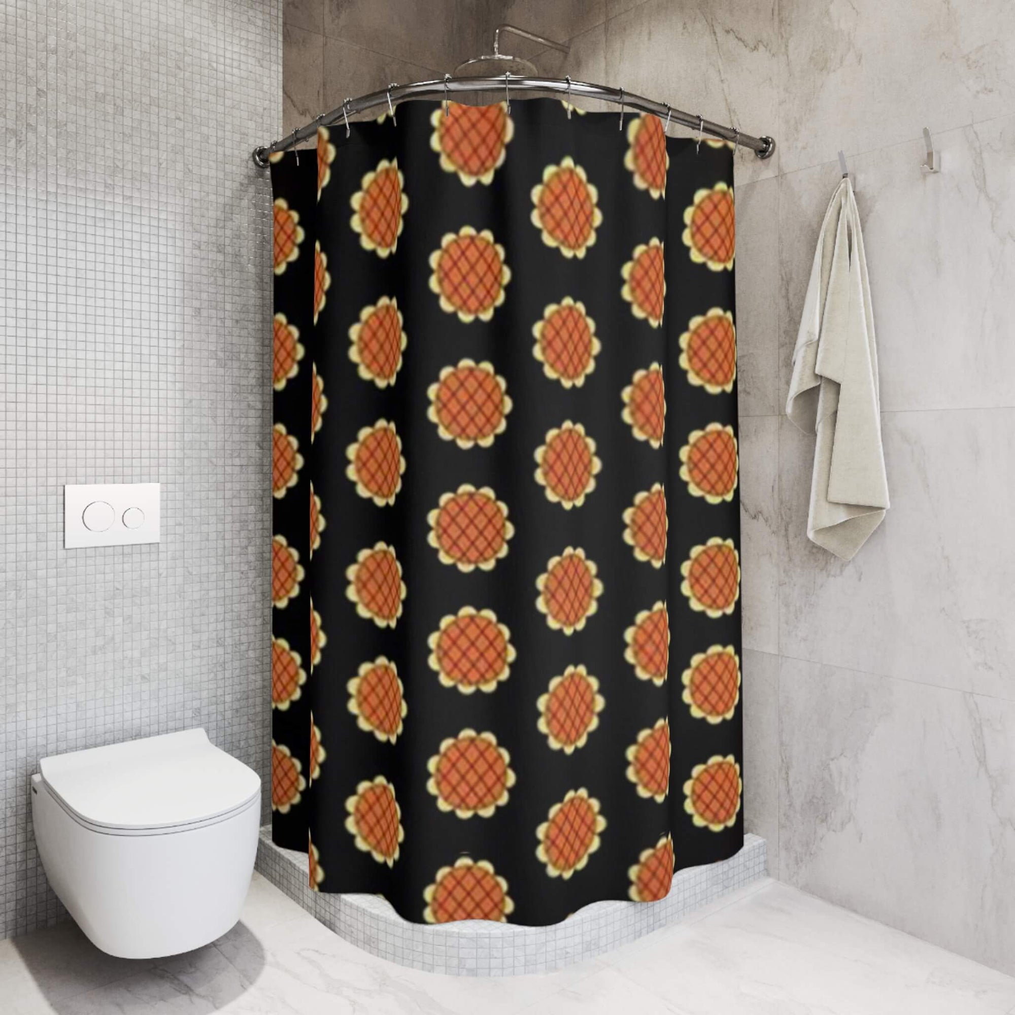 Luffy Sunshine Island OP Shower Curtains