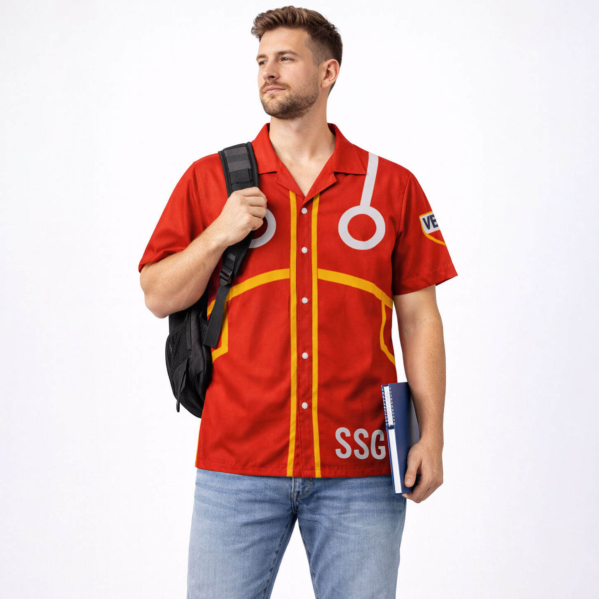 Luffy Egghead Button Up Shirt