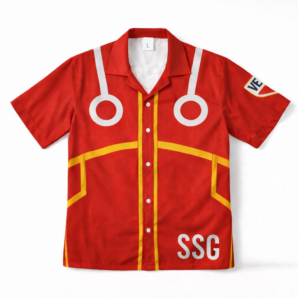 Luffy Egghead Button Up Shirt