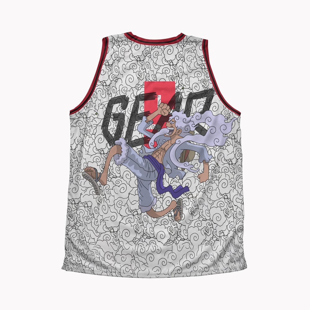 Luffy Gear 5 Basketball Jersey