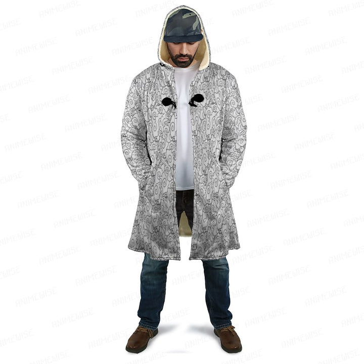 Luffy Gear 5 Hooded Cloak Coat