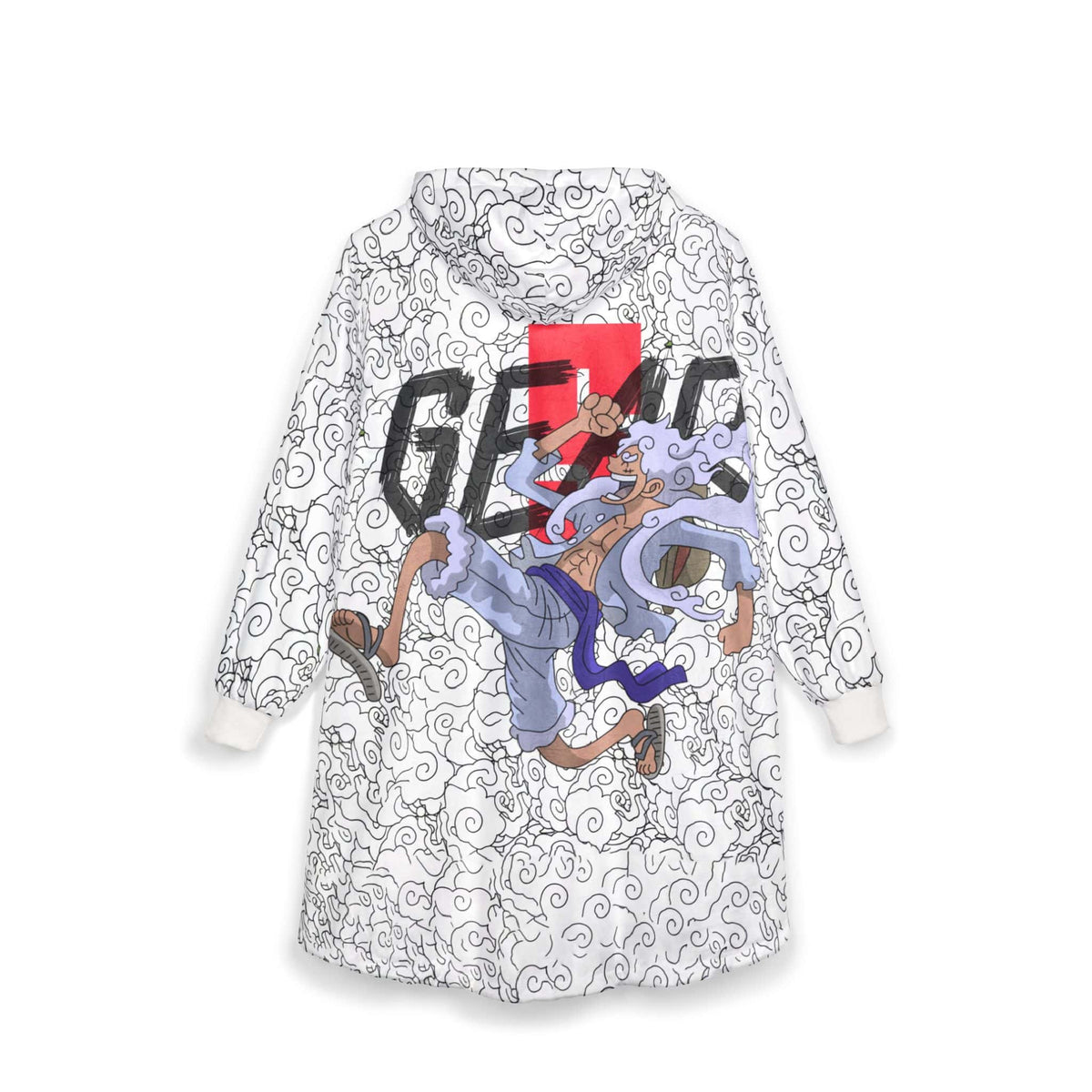 Luffy Gear 5 Oodie Blanket Hoodie