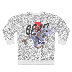 Luffy Gear 5 Pattern Sweatshirt