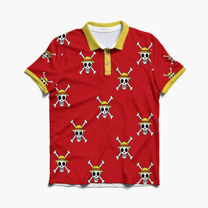 Luffy OP Pirates Polo Shirt