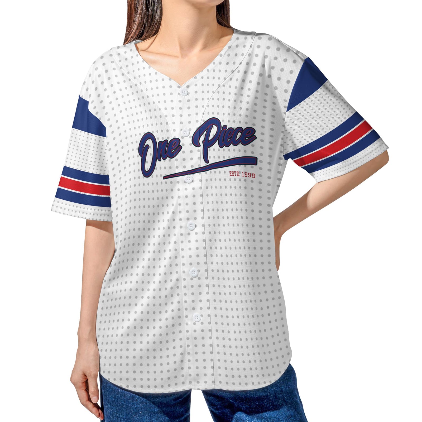 Gear 5 Luffy Clouds Baseball Jersey