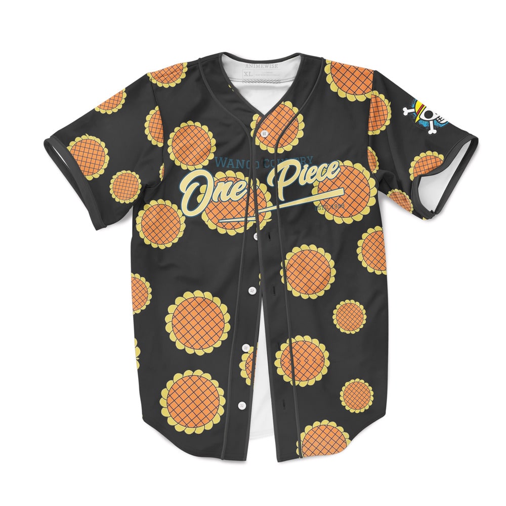 Luffy Dressrosa Baseball Jersey