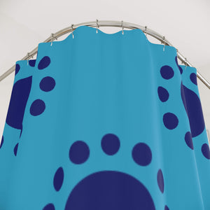 Luffy Pirate Wano Sumarai Arc OP Shower Curtains