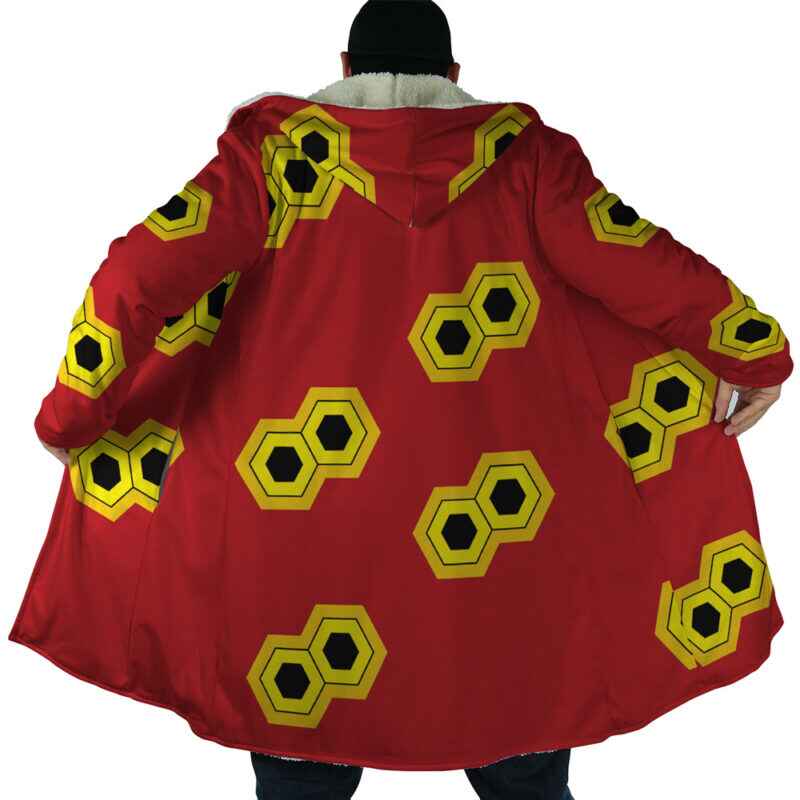 Luffy Post Raid Festival Hooded Cloak Coat