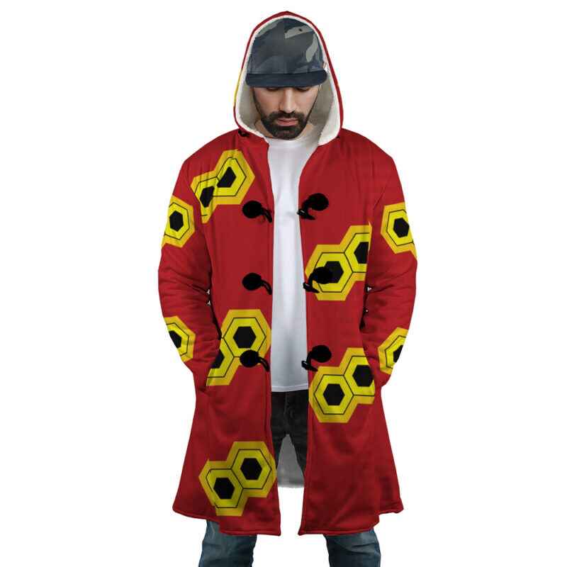 Luffy Post Raid Festival Hooded Cloak Coat