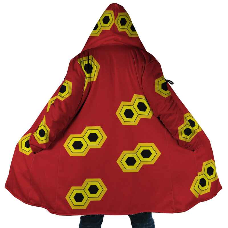 Luffy Post Raid Festival Hooded Cloak Coat