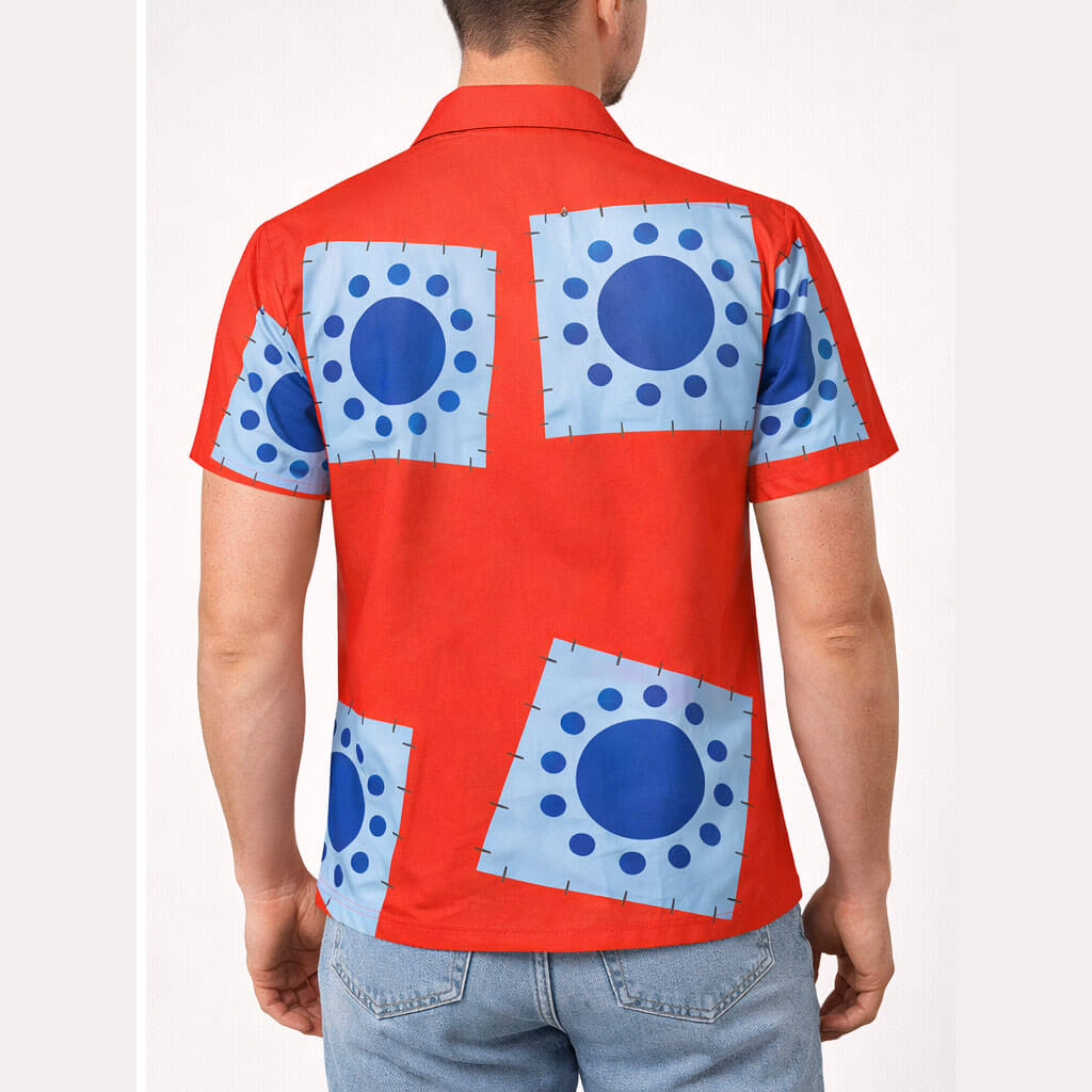 Luffy Wano Samurai Hawaiian Shirt