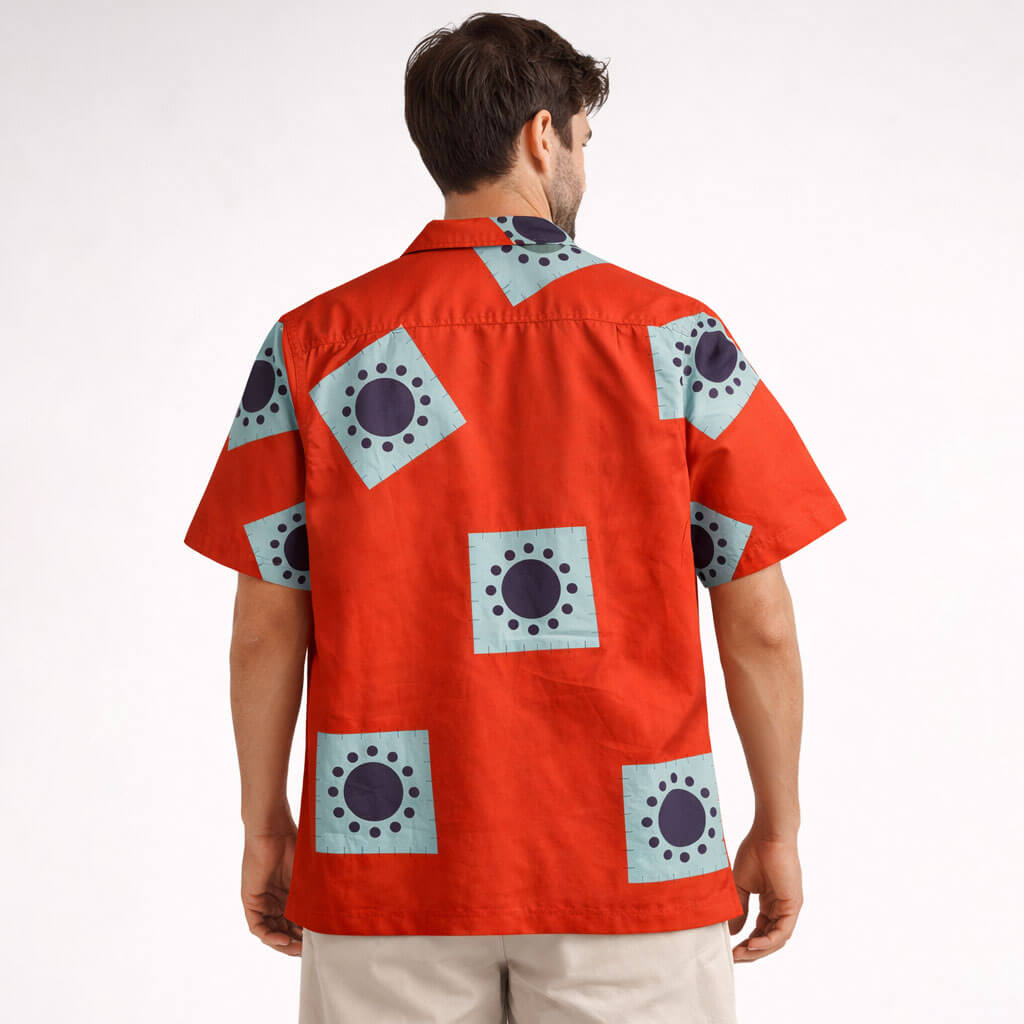 Luffy Wano Samurai Hawaiian Shirt