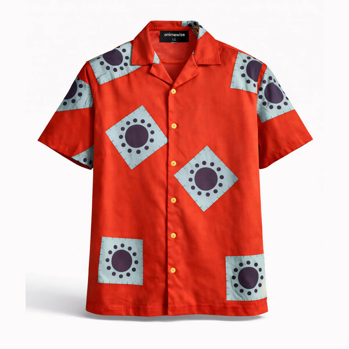 Luffy Wano Samurai Hawaiian Shirt