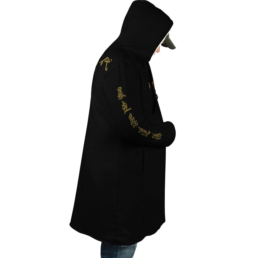 Manji Gang Hooded Cloak Coat