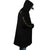 Manji Yakuza Fleece Hooded Cloak Coat