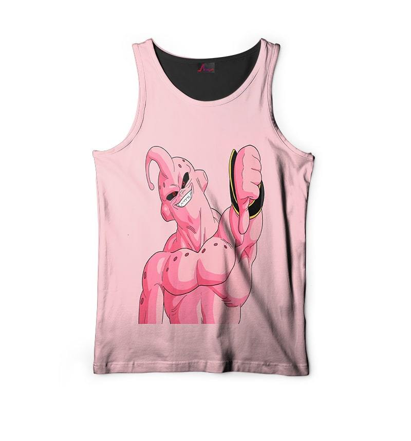 Majin Boo Thumbs Down Cool Dragon Ball Tank Top