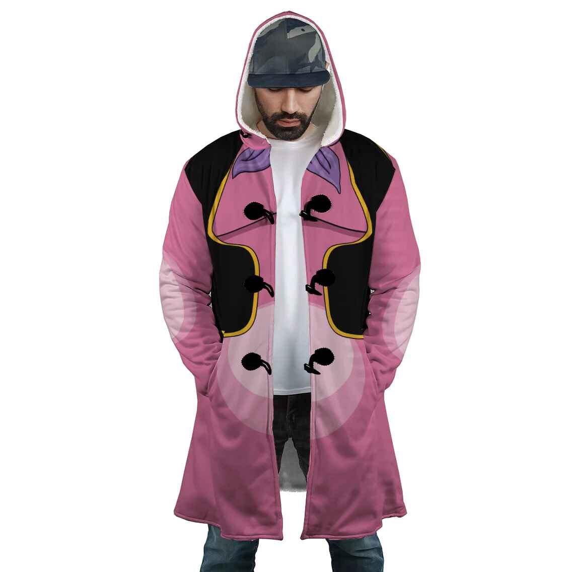 Majin Buu Classic Dragon Ball Hooded Cloak Coat