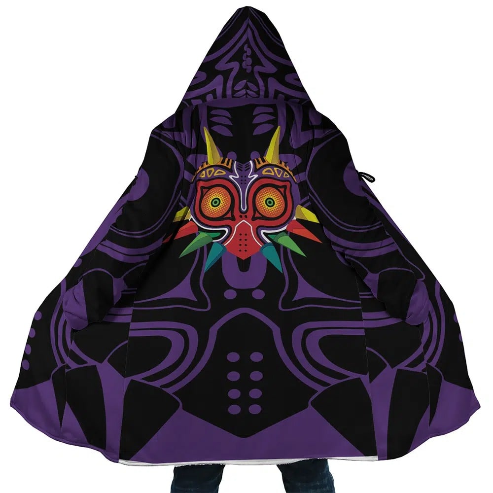 Majoras Mask Hooded Dream Cloak Coat