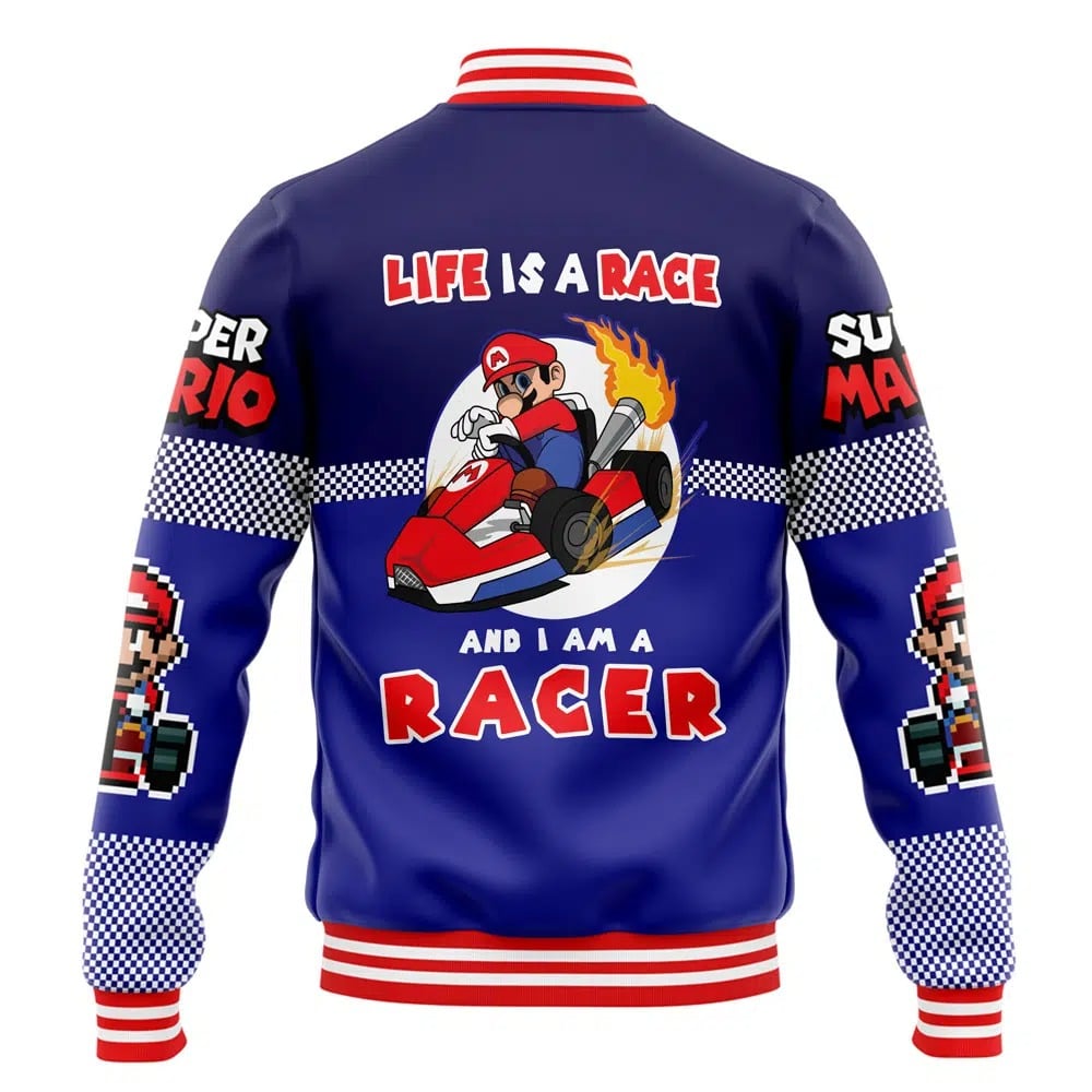 Mario Kart Varsity Jacket
