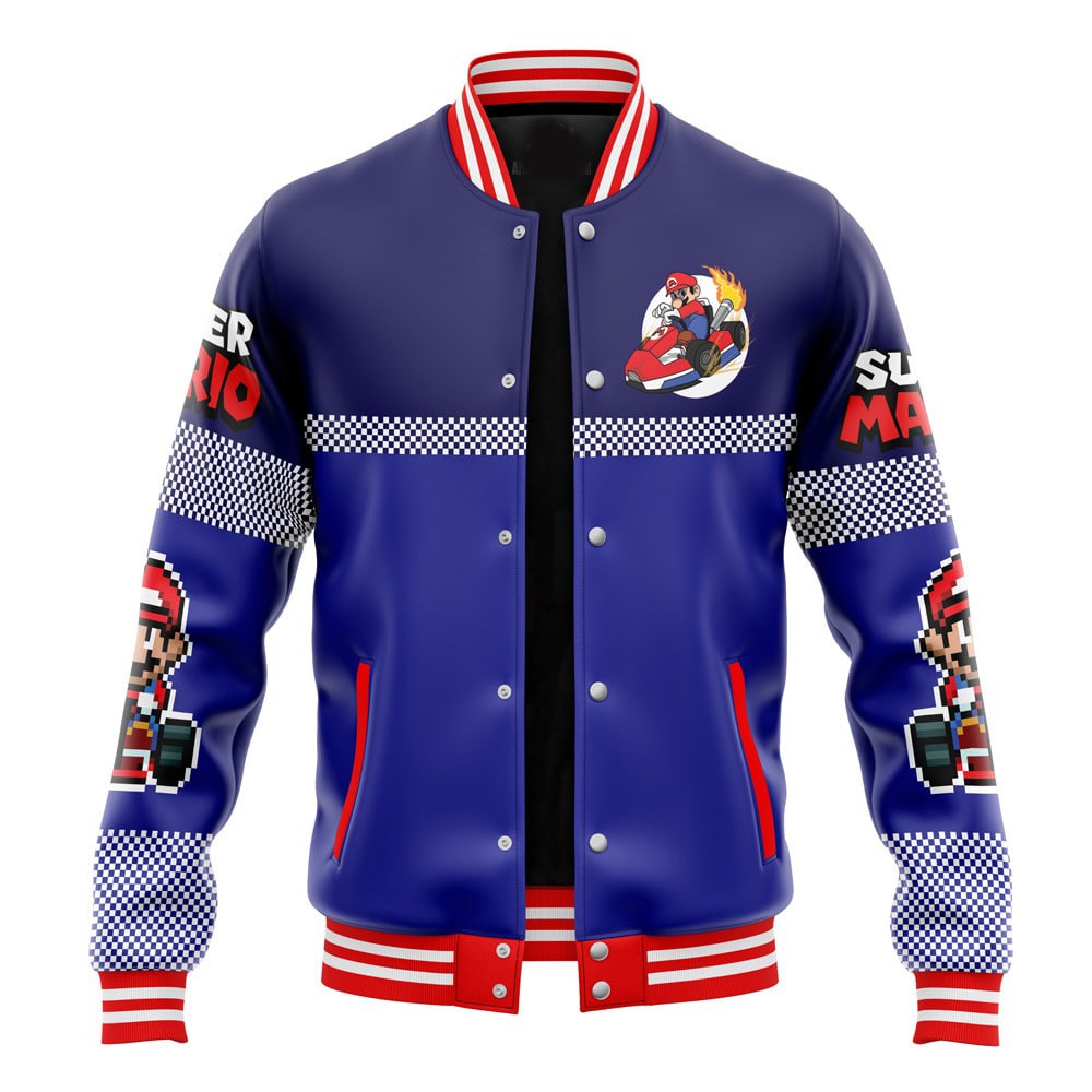 Mario Kart Varsity Jacket