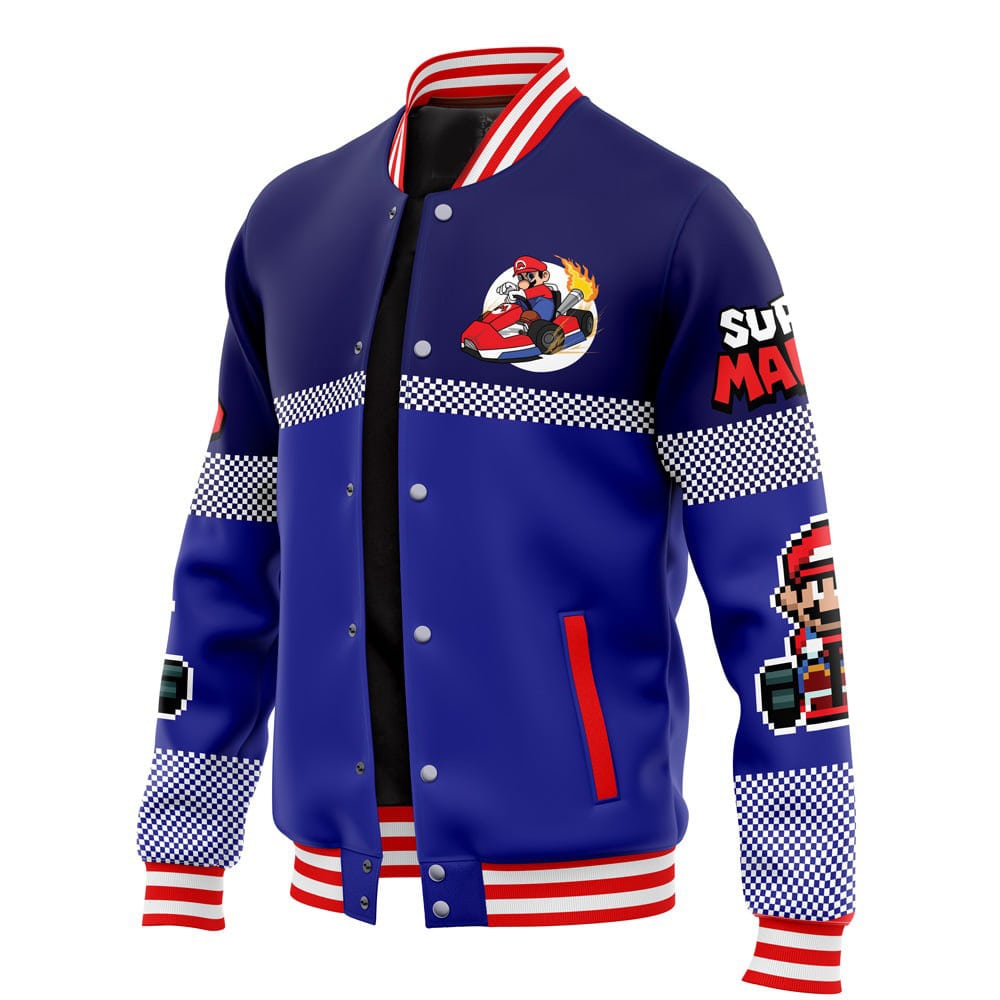 Mario Kart Varsity Jacket