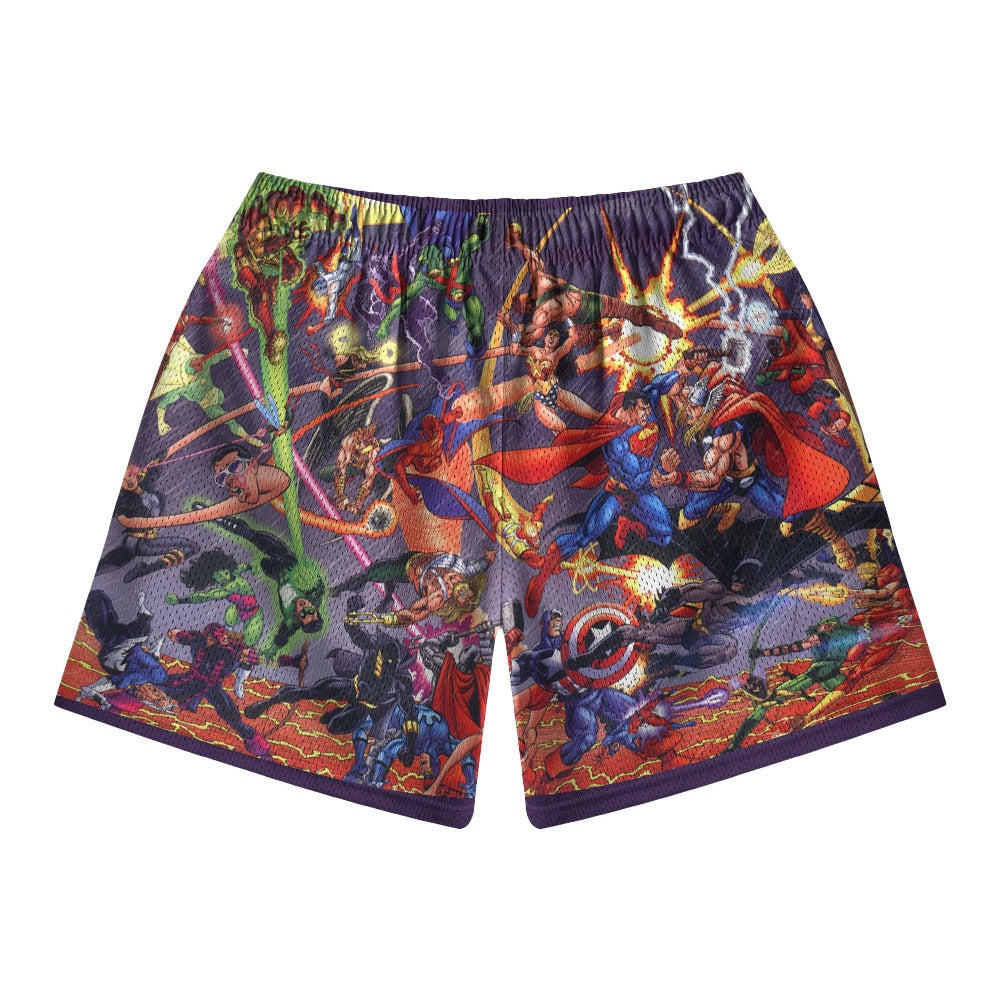 All Heroes Universe Blend Mesh shorts
