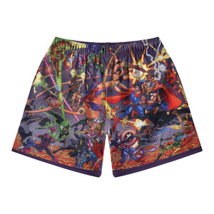 All Heroes Universe Blend Mesh shorts