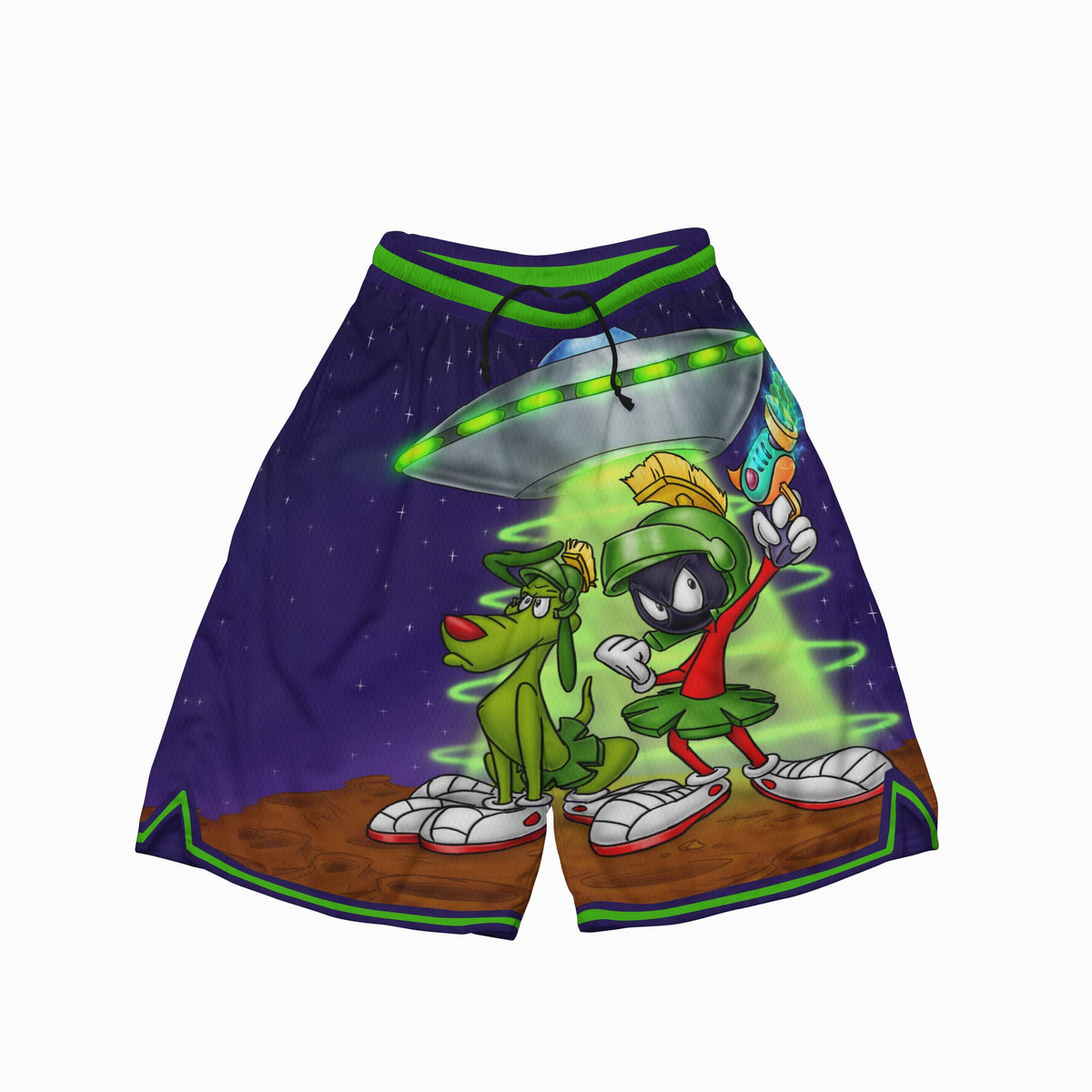 Marvin Spaceship Blend Basketball Shorts