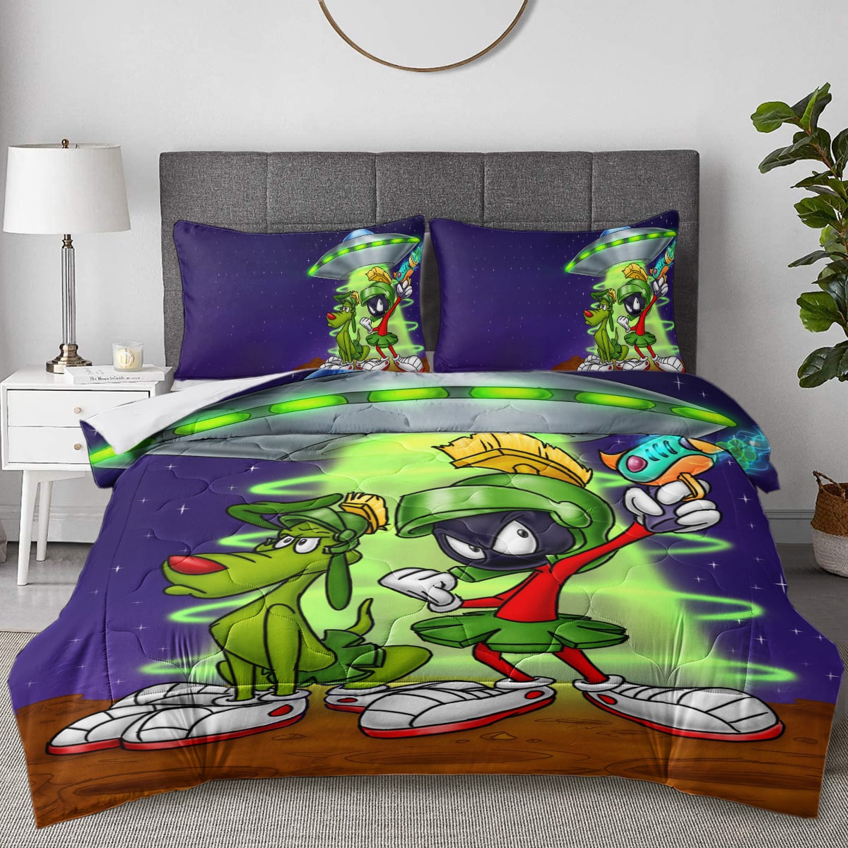 Marvin The Martian Comforter Set