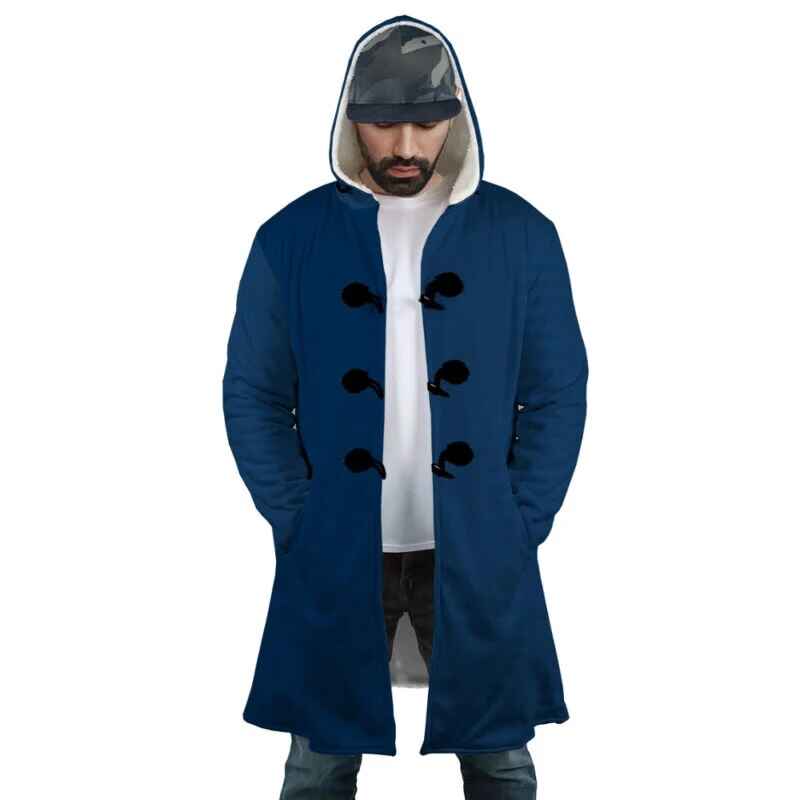 Magic And Muscle Hooded Cloak Coat