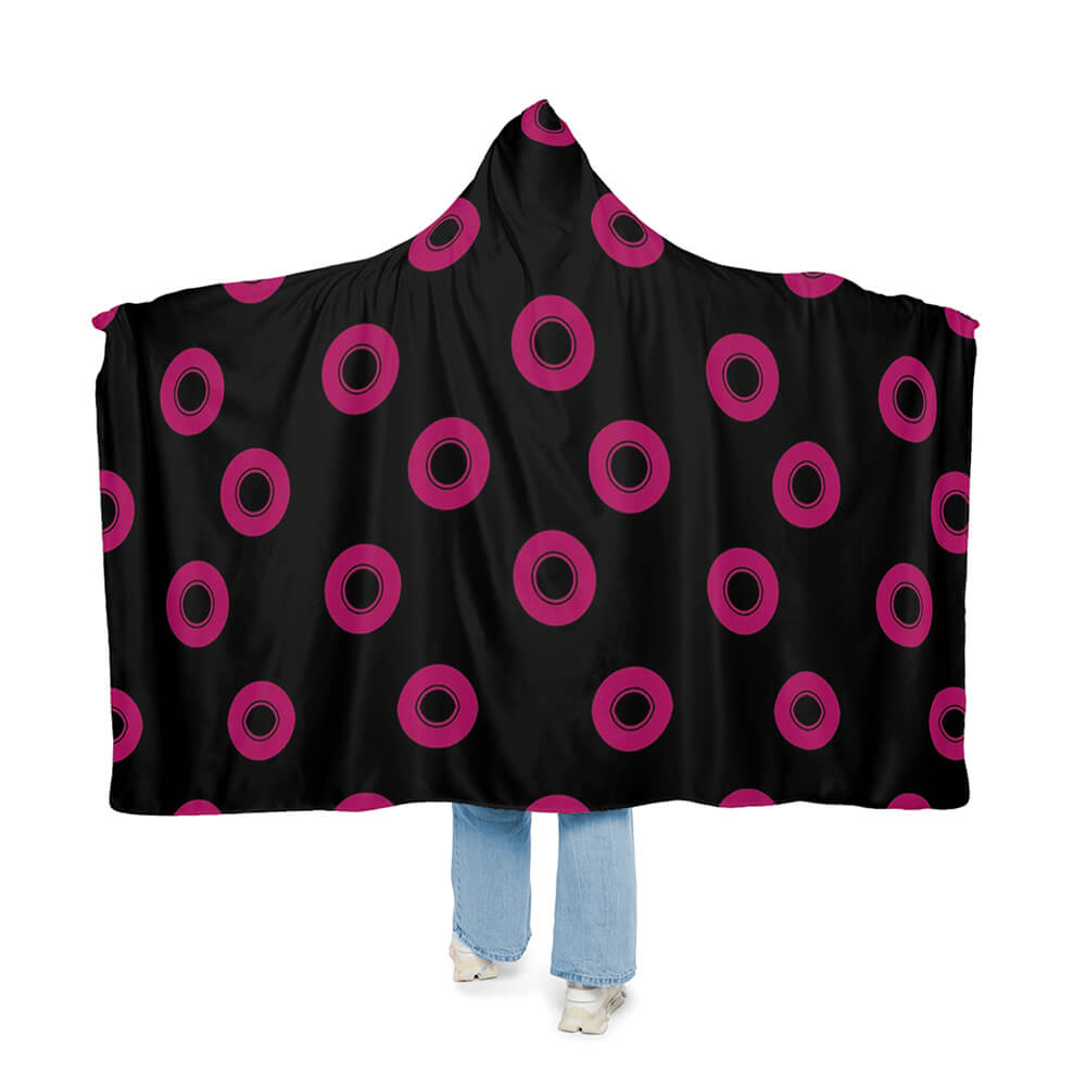 Meloe Beetles Pink Pattern Snuggle Blanket