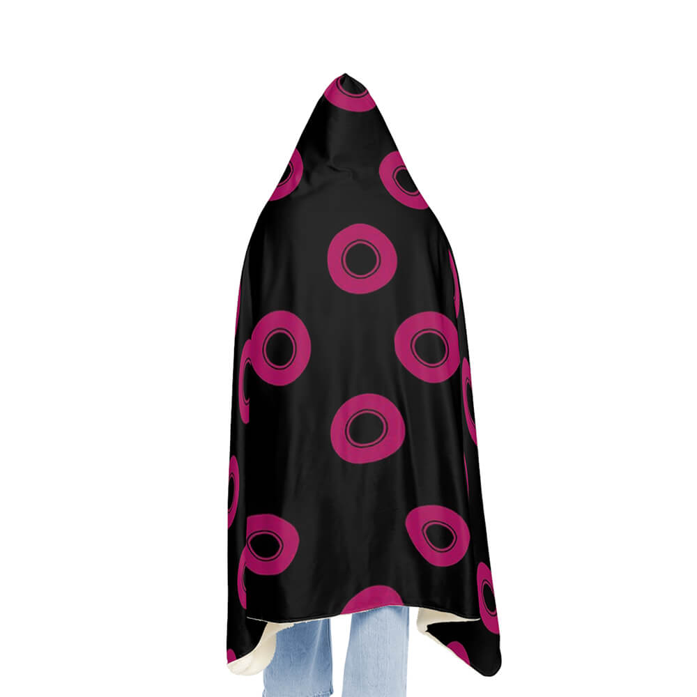 Meloe Beetles Pink Pattern Snuggle Blanket