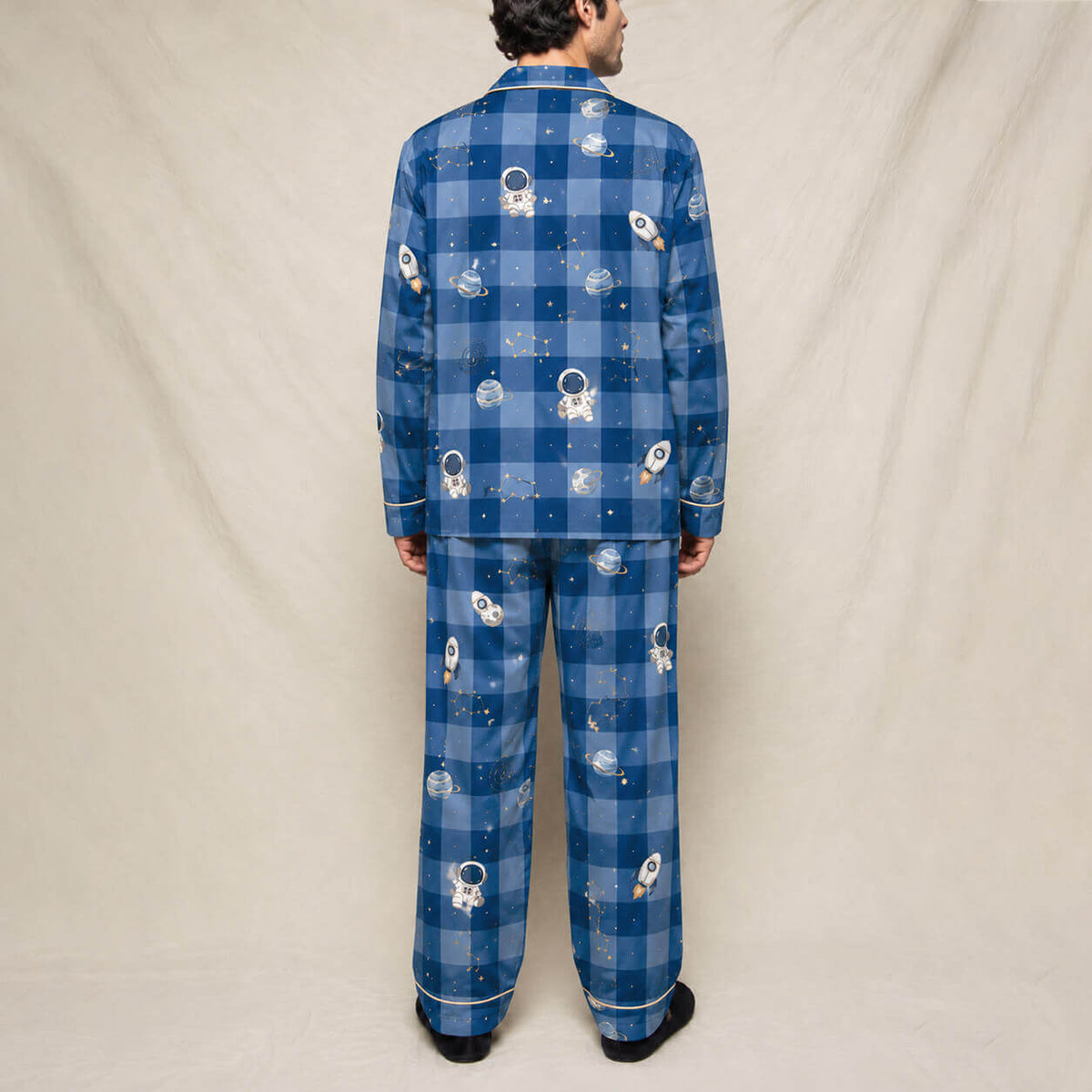 Men's Cosmic Dream Satin Pajama Set