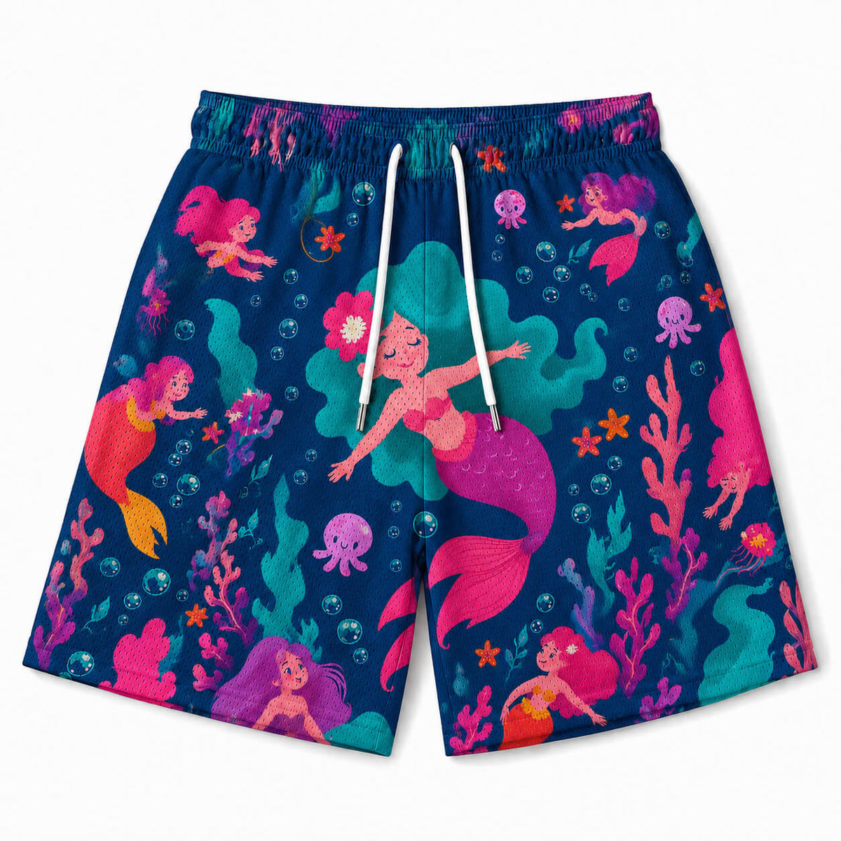 Dreamtide Mermaid Athletic Mesh Shorts