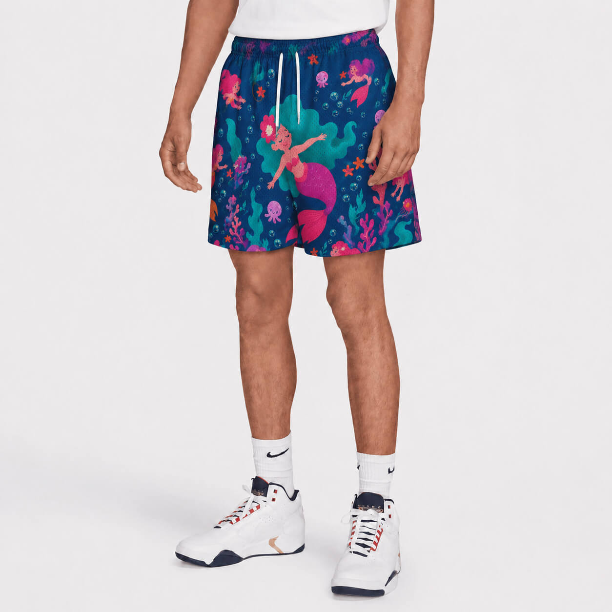 Mermaid Cove Mesh Shorts