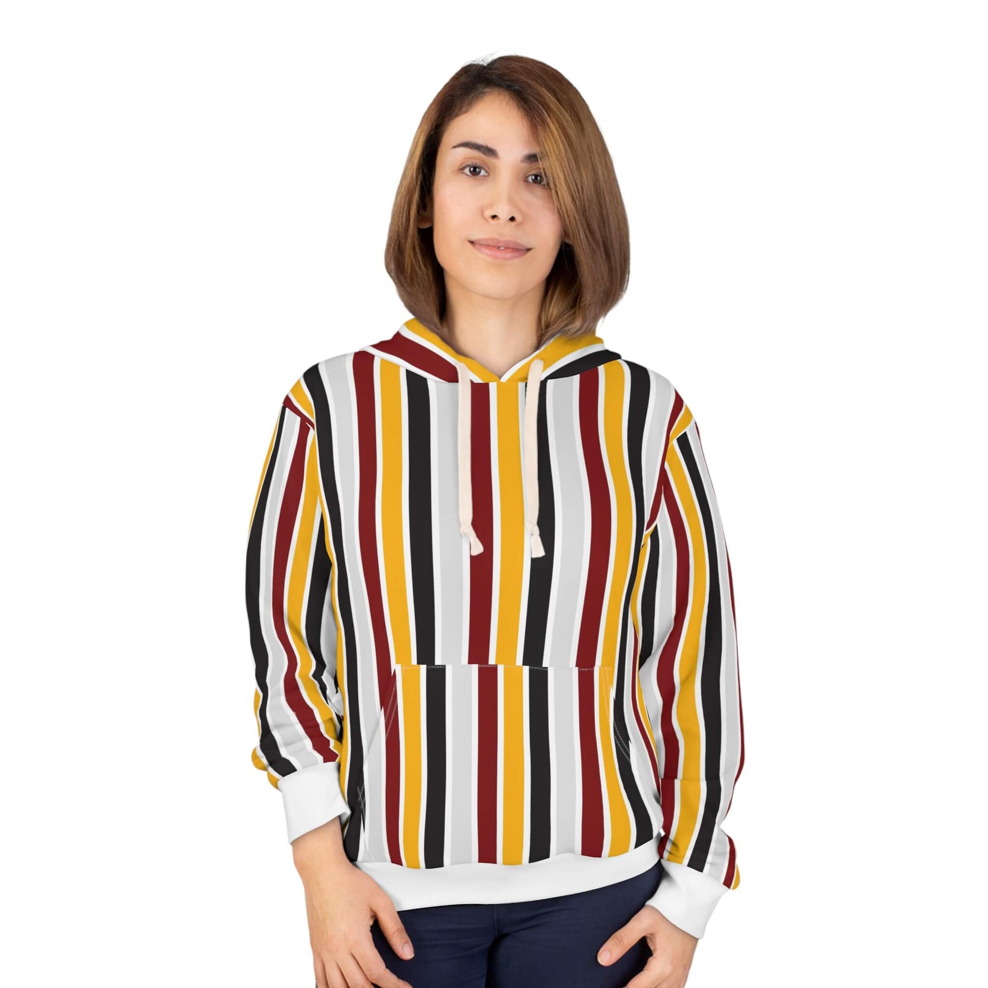 Bert Ernie Stripes Pullover Hoodie