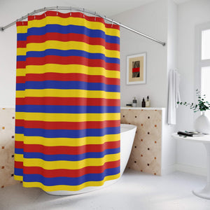 Midoriya Izuku Scarf Pattern Shower Curtains