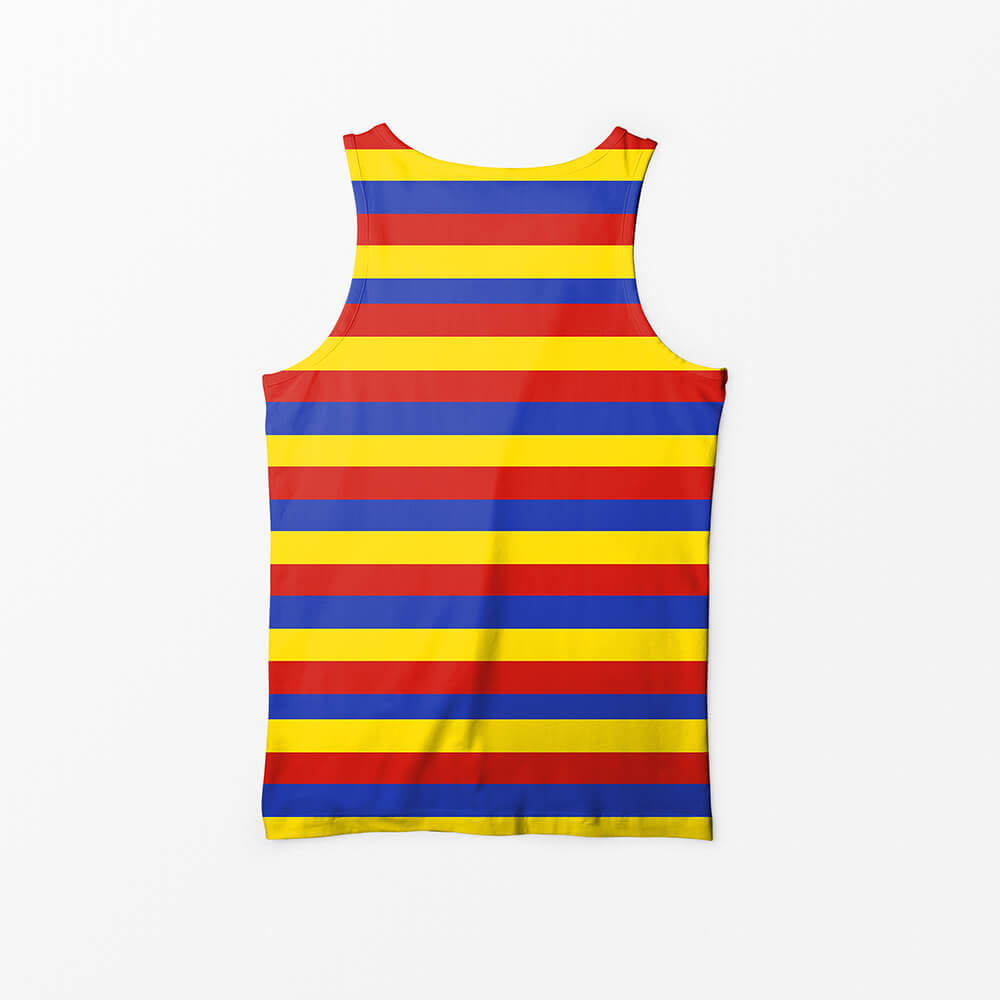 Midoriya Izuku Scarf Pattern Tank Top