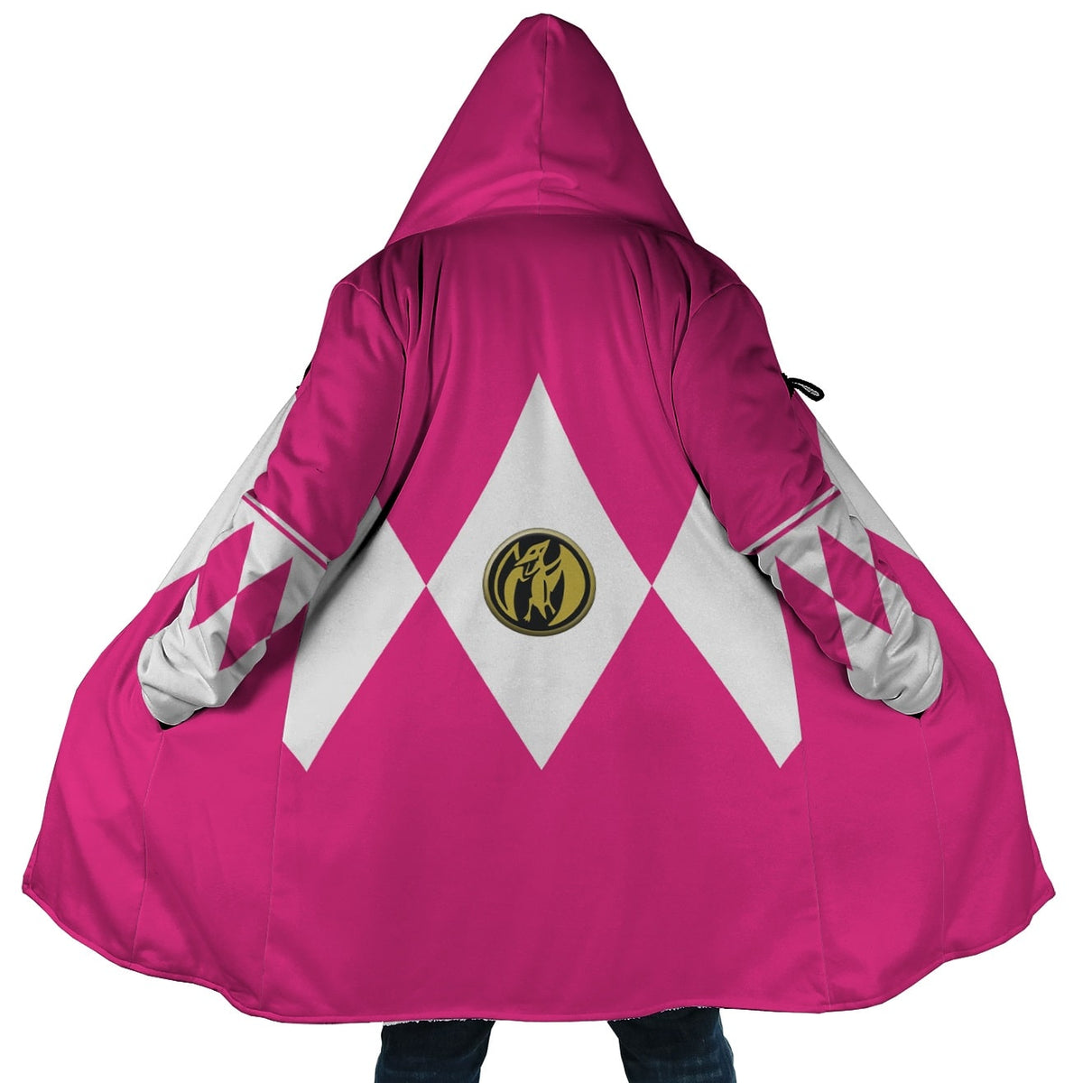 MTG Pink Ranger Hooded Dream Cloak Coat