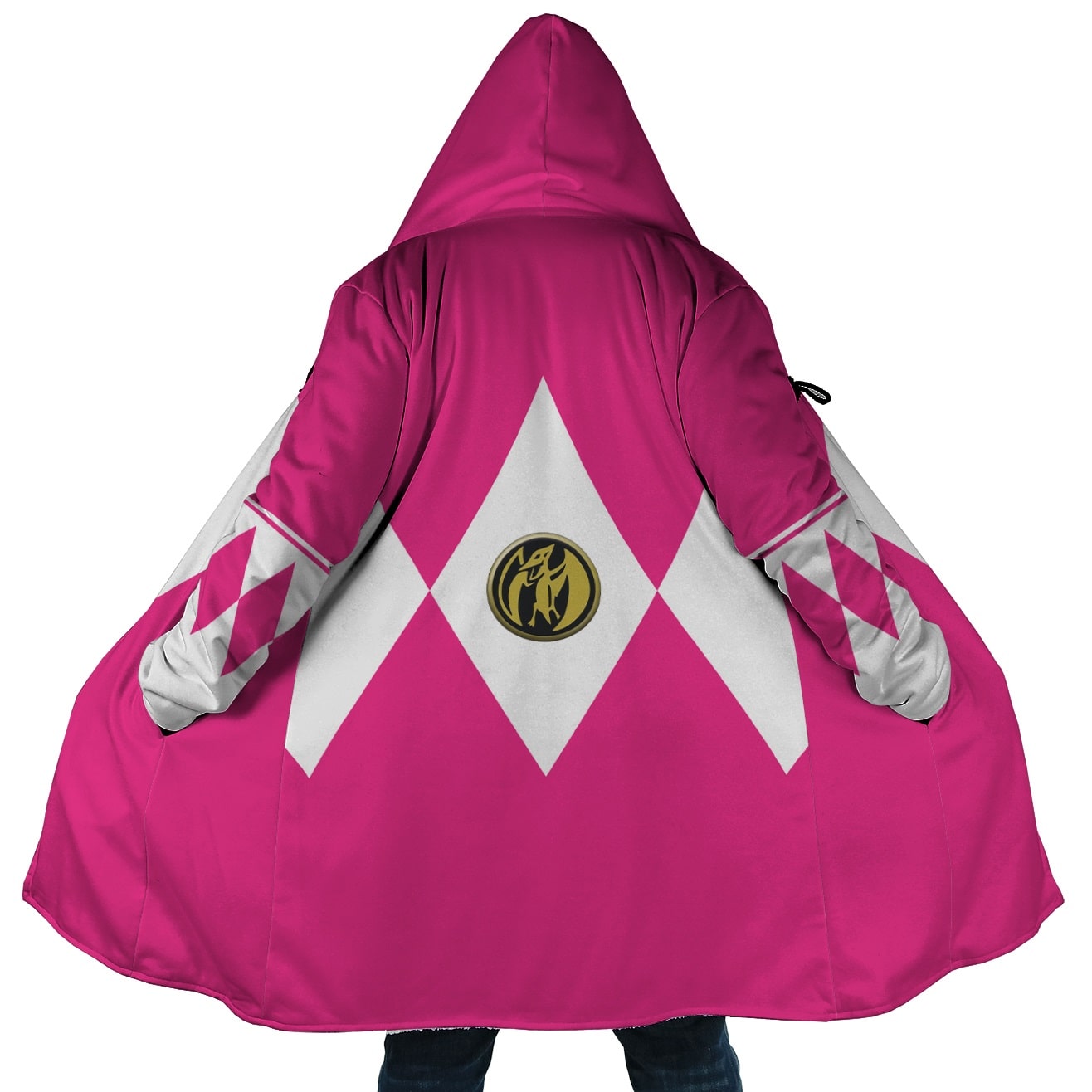 MTG Pink Ranger Hooded Dream Cloak Coat