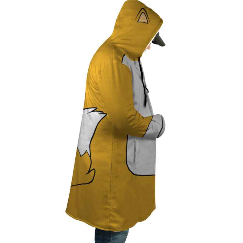 Tails Sonic The Hedgehog Hooded Cloak Coat