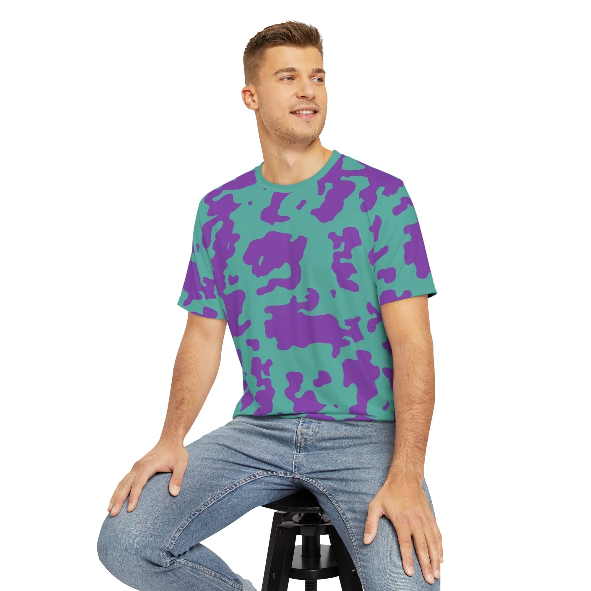 Boku na Hero Abstract Pattern Casual Ashido T-Shirt