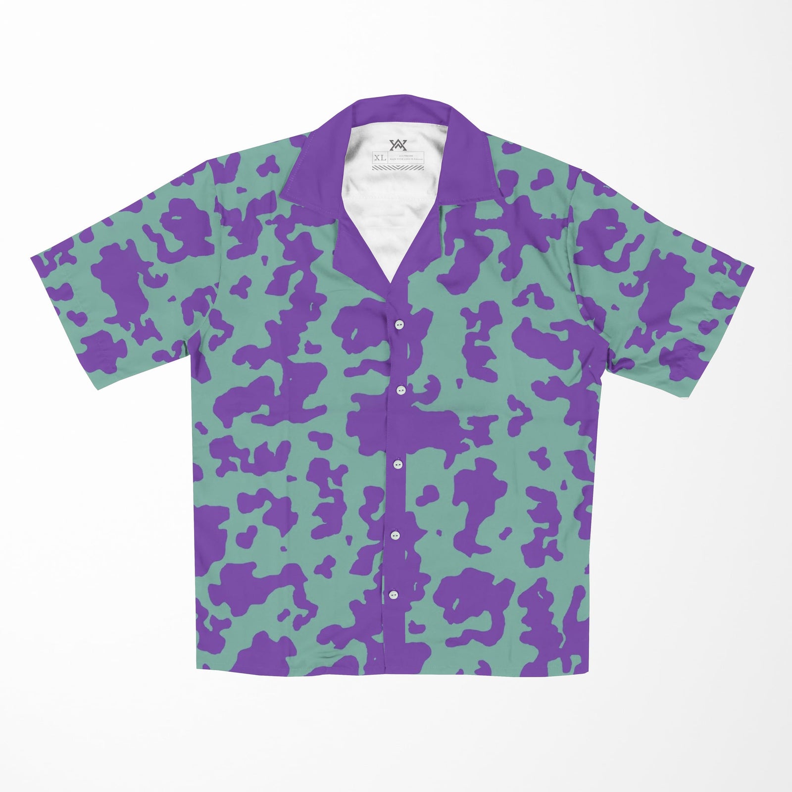 Mina My Hero Button up Hawaiian Shirt