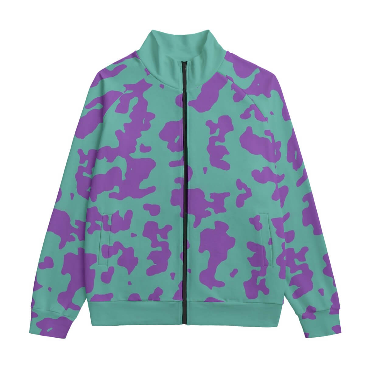 Mina Boku na Hero Pattern Fleece Collar Up Jacket