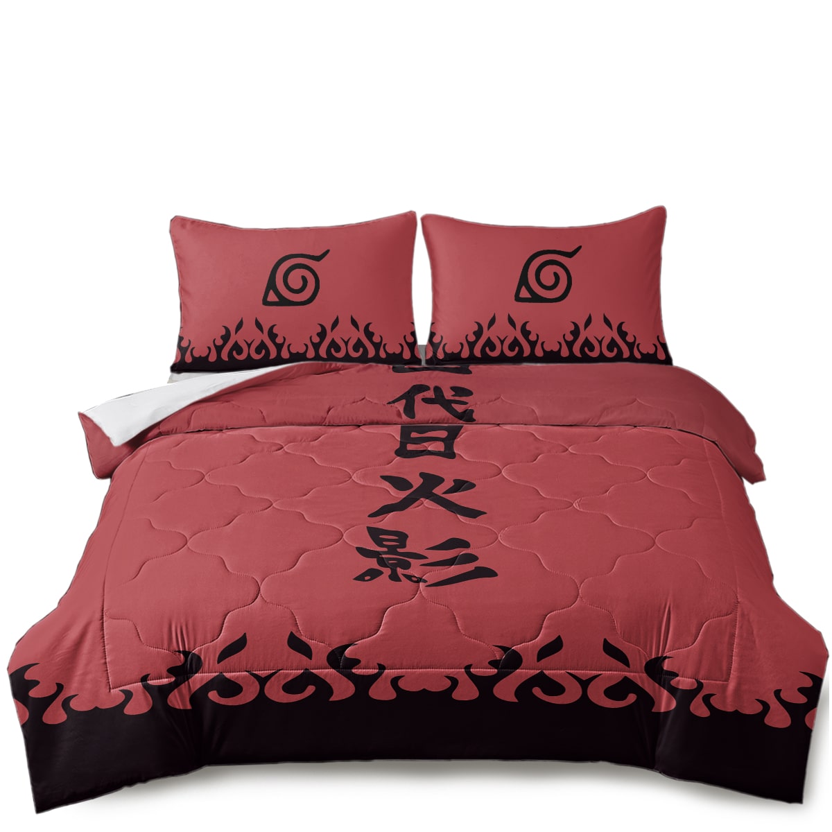 Fourth Fire Shadow Namikaze Comforter Set