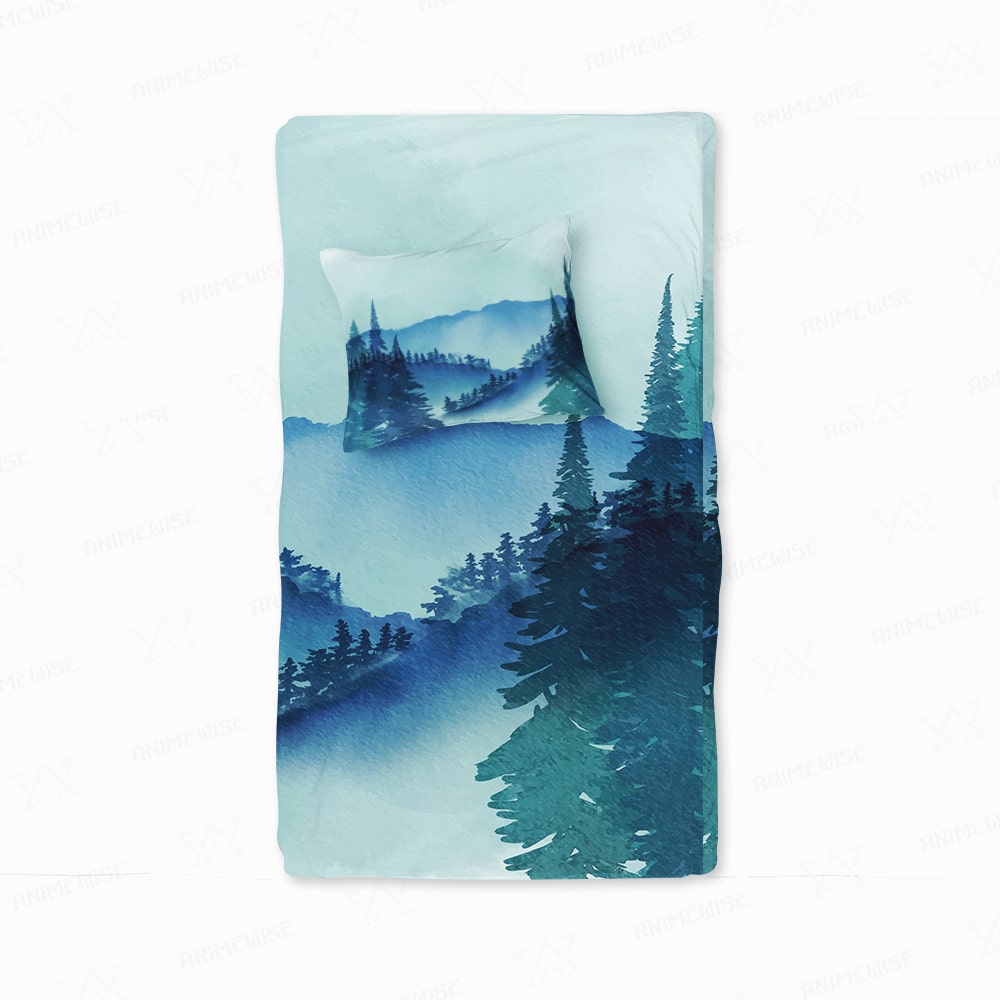 Mist Forest Art Duvet Cover Bedding