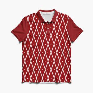Mista Gunslinger Pattern Polo Shirt