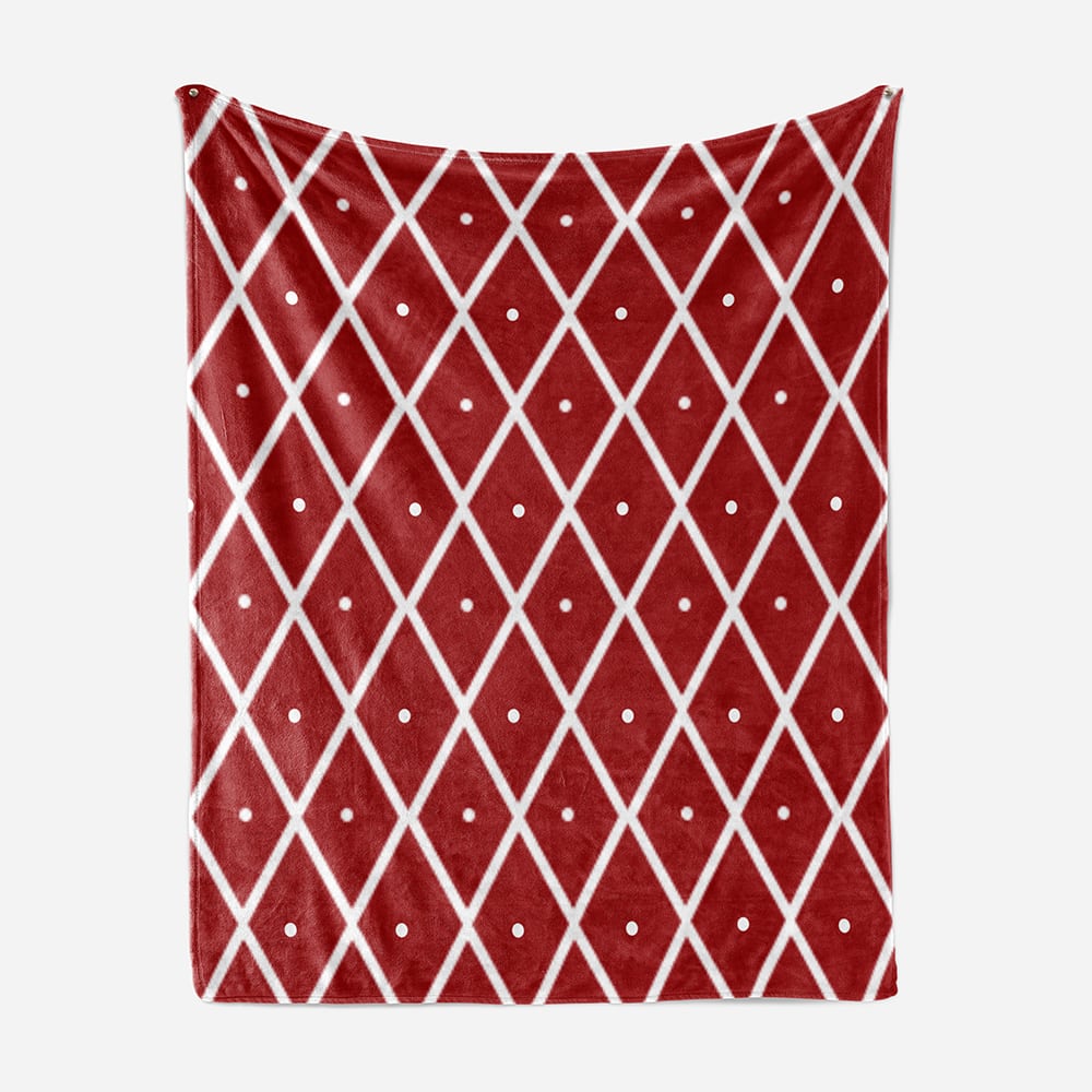 Gunslinger Mista Pattern Fleece Blanket