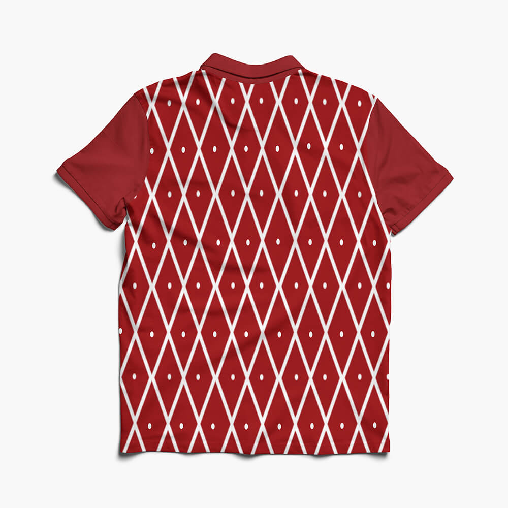 Mista Gunslinger Pattern Polo Shirt
