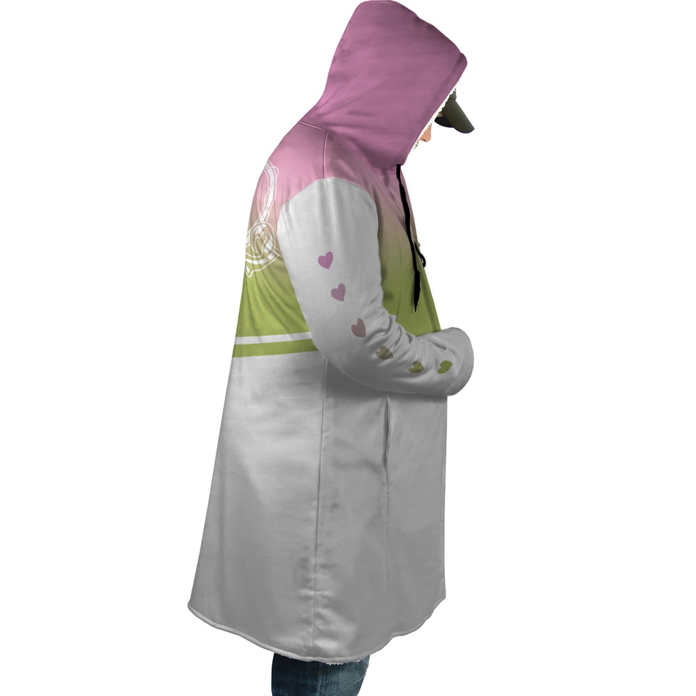 DS Love Pillar Hooded Cloak Coat